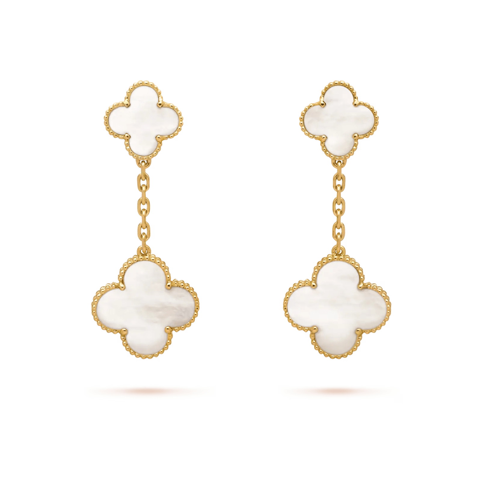 Aretes 2 Tréboles 4 hojas - PALESSI