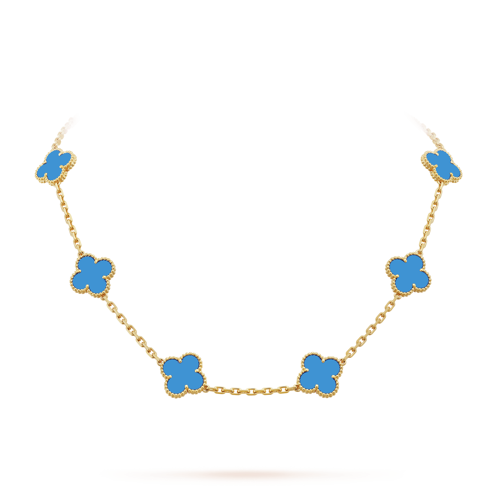 Collar Alhambra 10/20 motif Blue - PALESSI