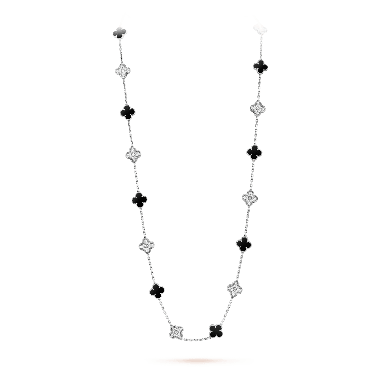 Collar Alhambra 10/20 motif Black - PALESSI