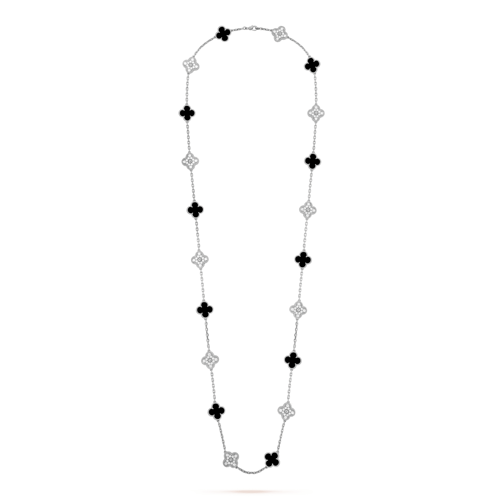 Collar Alhambra 10/20 motif Black - PALESSI