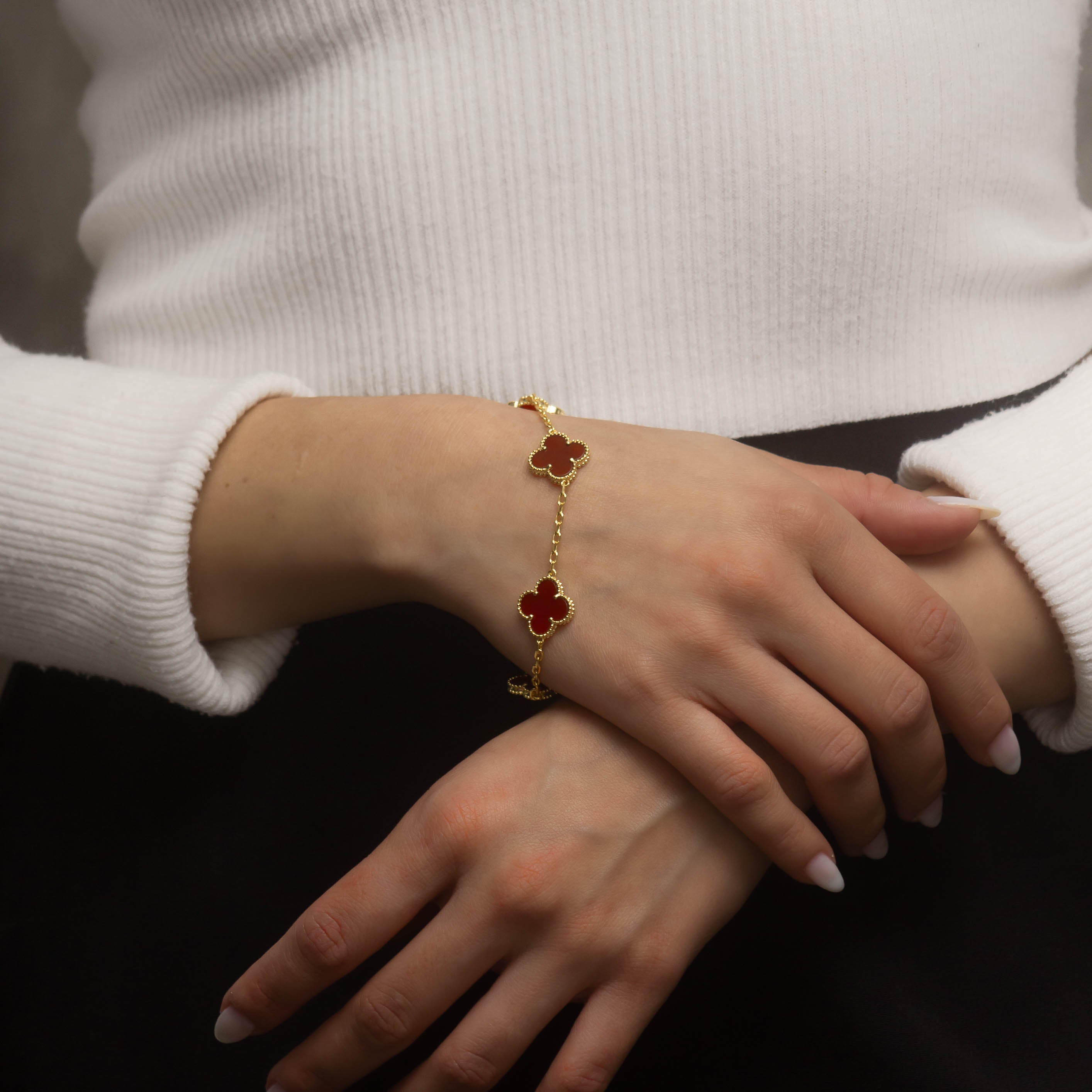 Brazalete Alhambra Àgata Roja