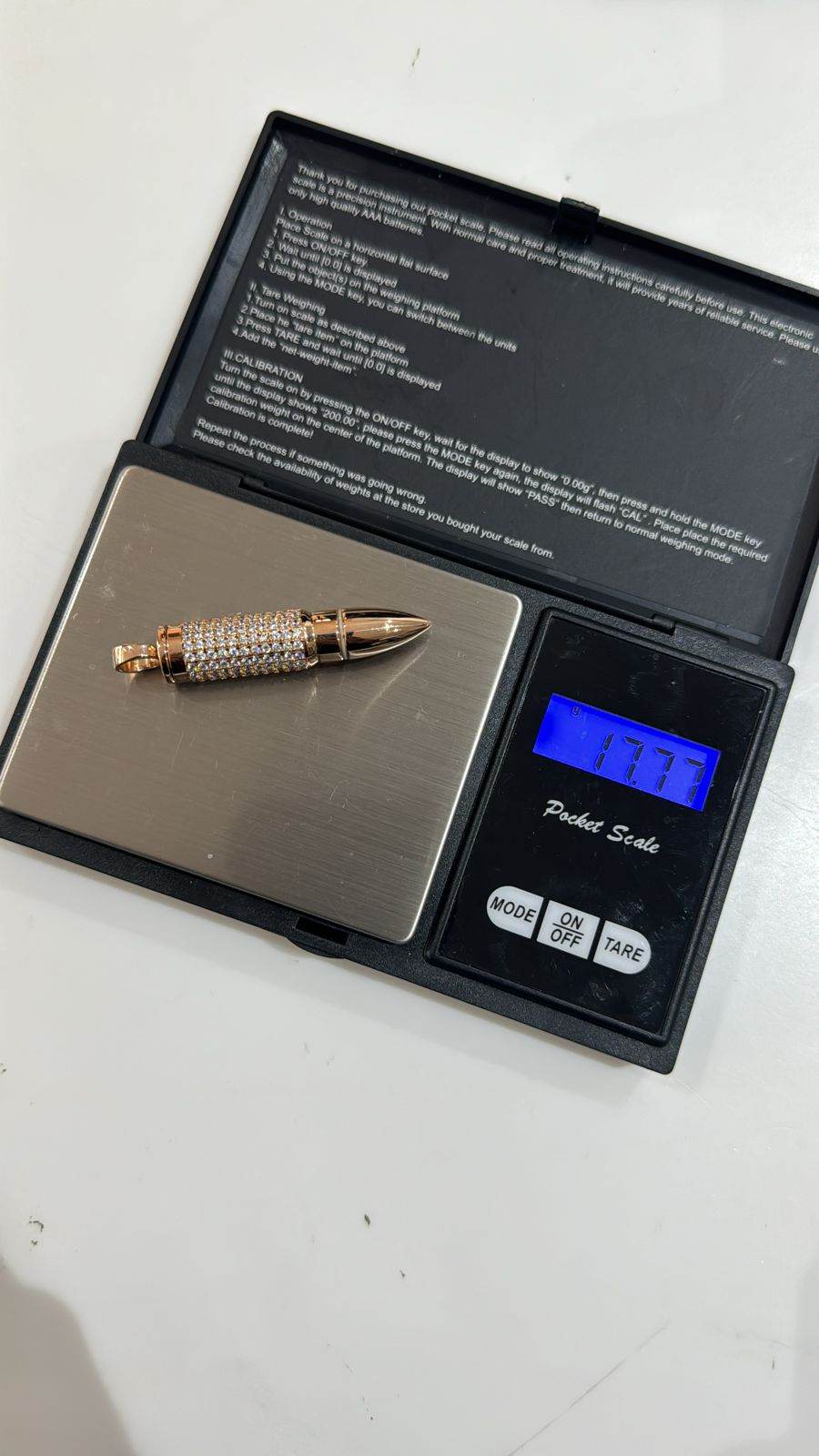 Dije Bala Oro 18k - PALESSI