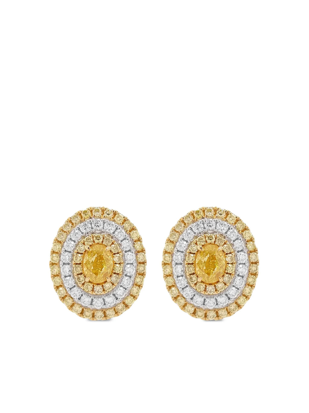 Arete con Diamante Amarillo 18k - PALESSI
