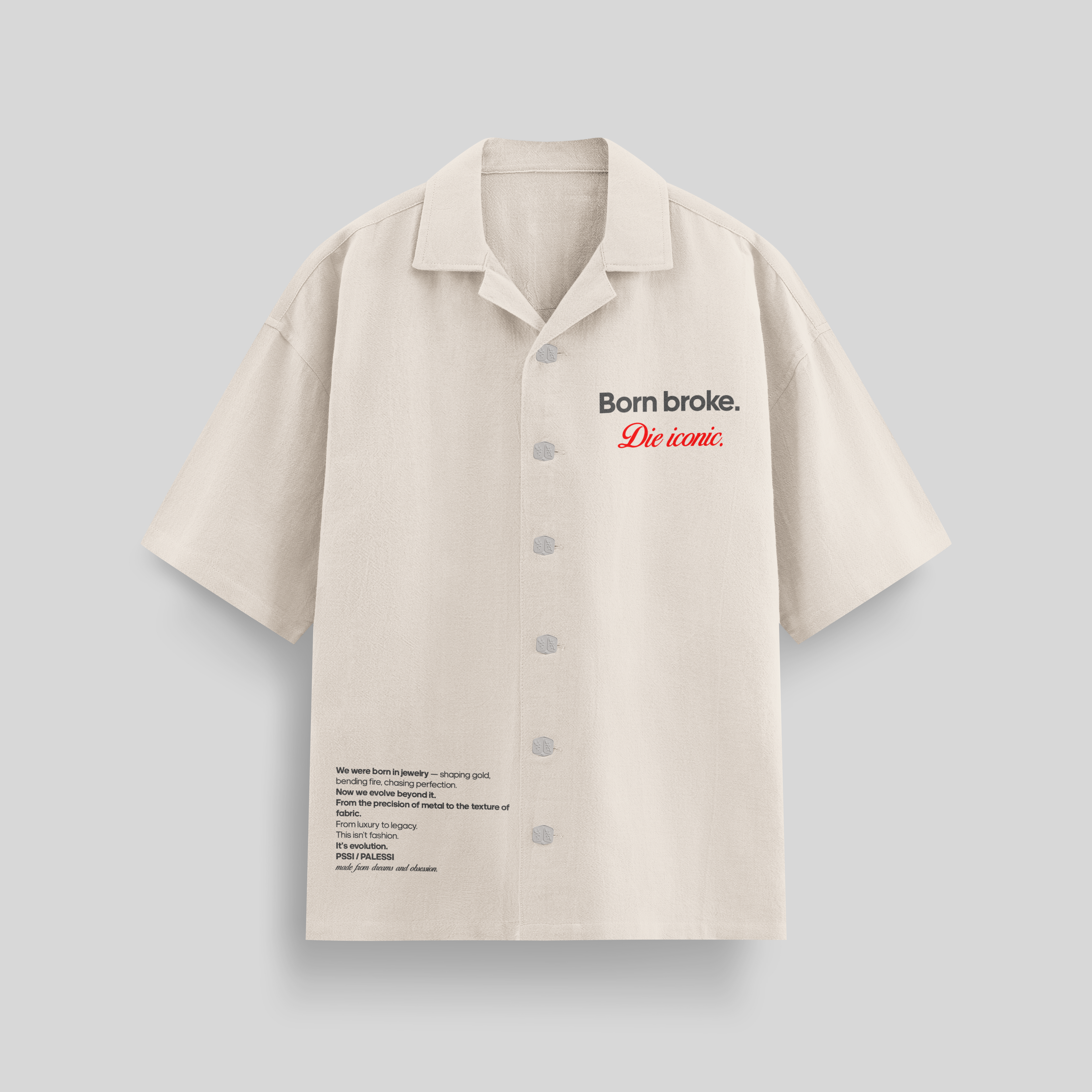 BORN BROKE, DIE ICONIC (CONCEPT)