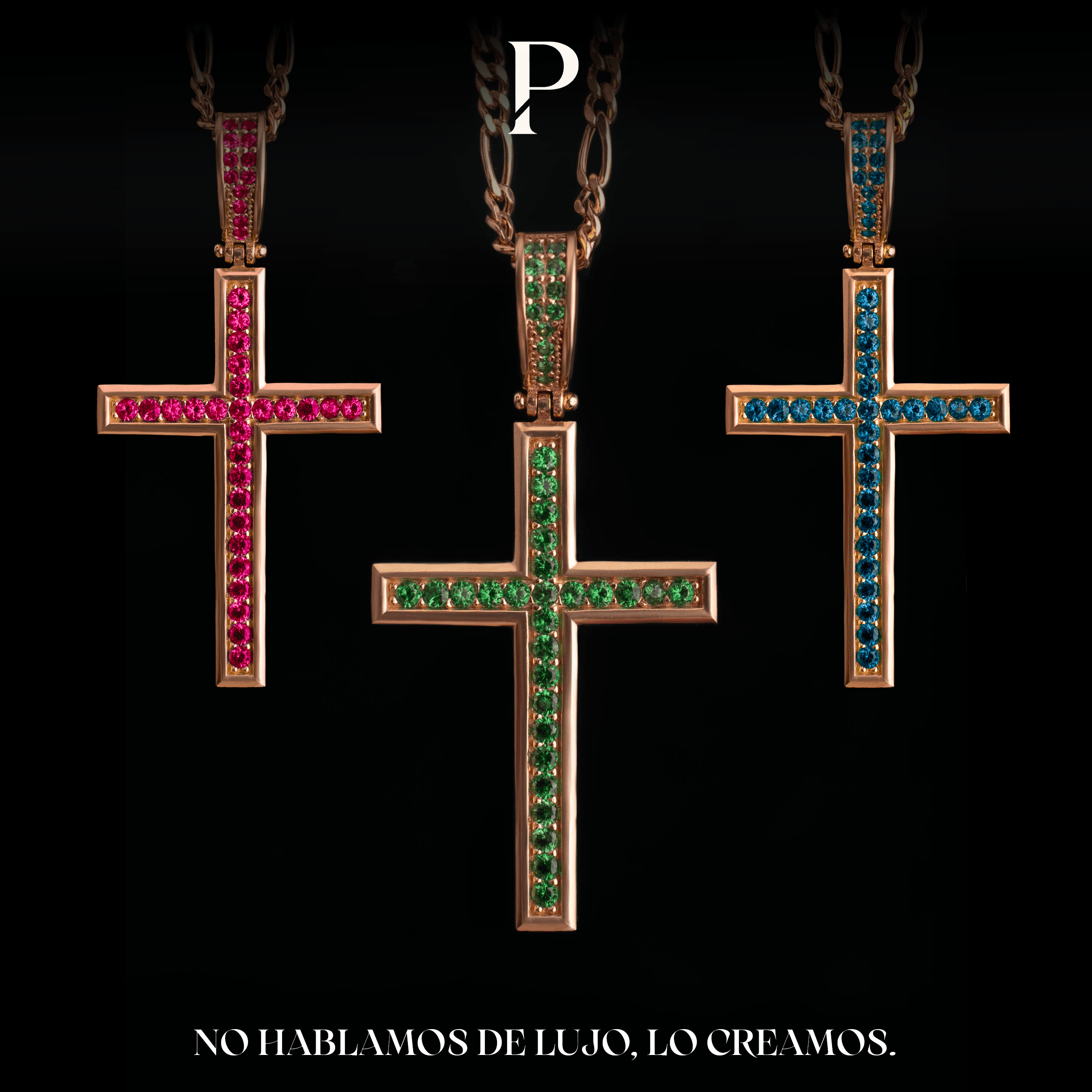 Dije de cruz 14k - PALESSI