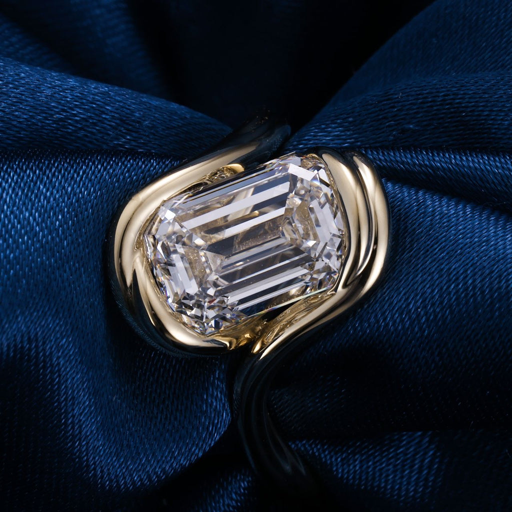 Anillo Emerald Cut