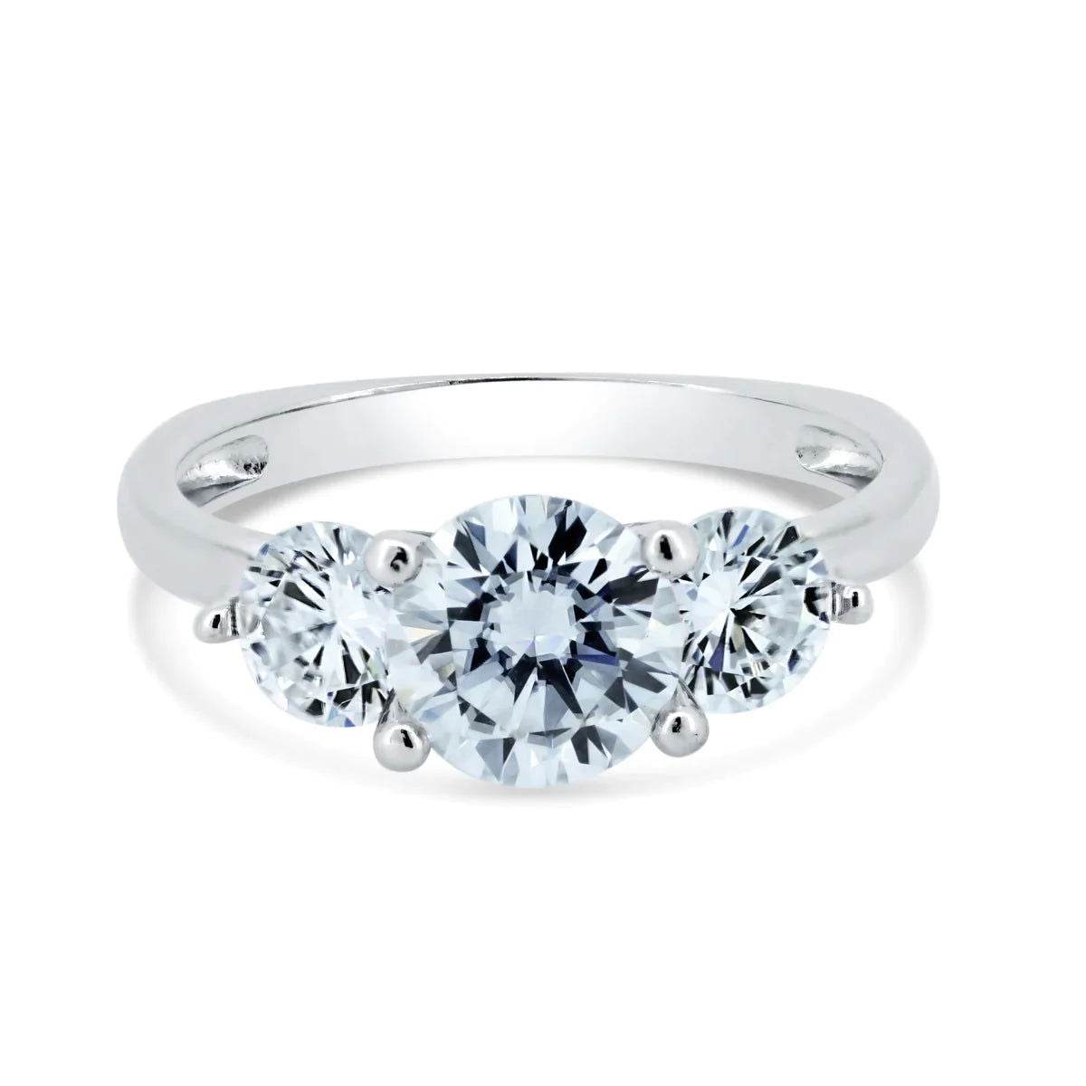 Anillo 3 Diamonds en Plata - PALESSI