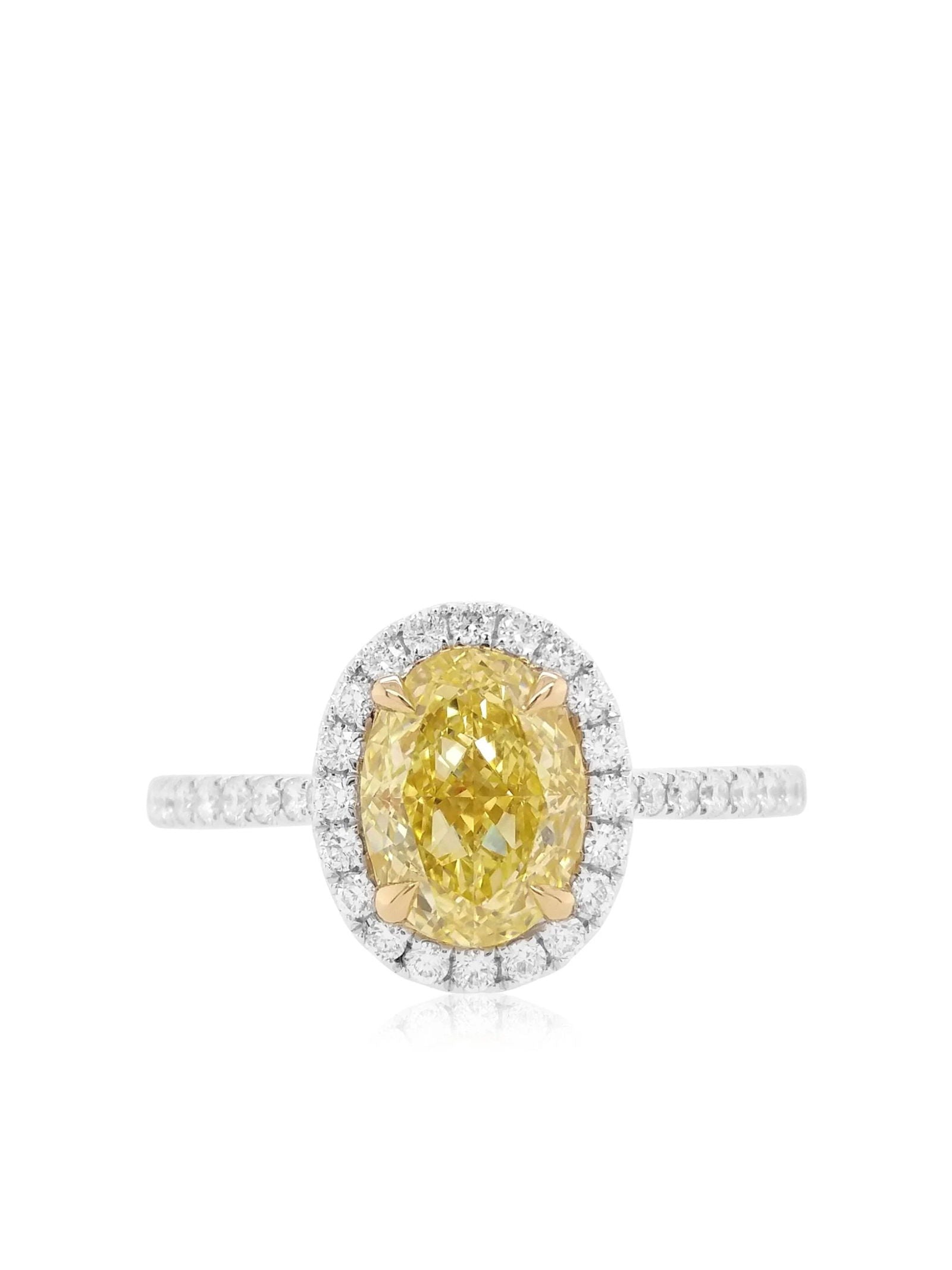 Anillo de Compromiso Diamante amarillo 1.5CT 18k - PALESSI