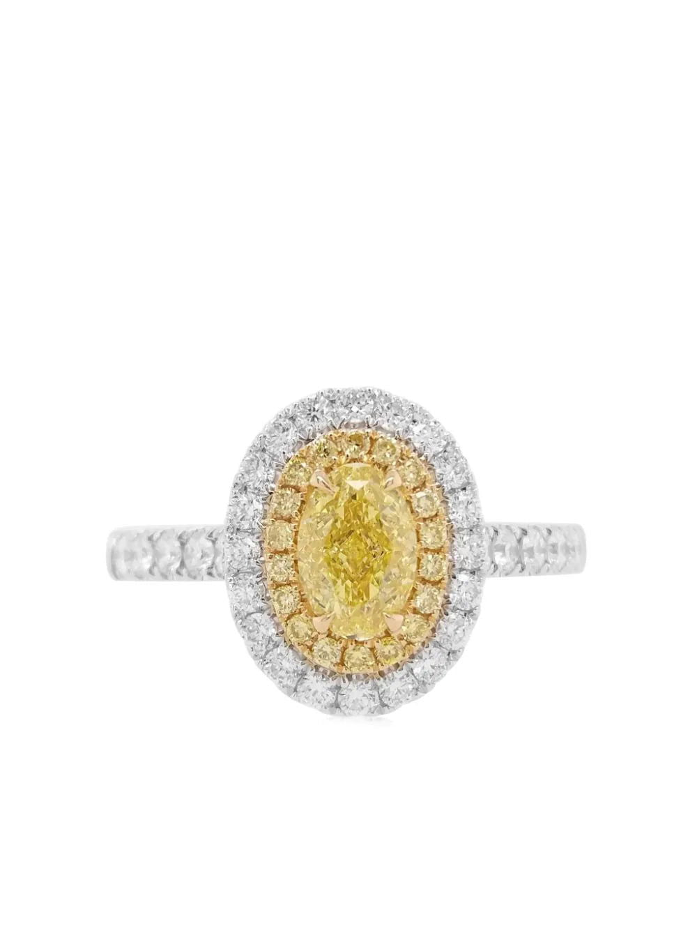 Anillo de Compromiso Diamante amarillo 1CT 18k - PALESSI