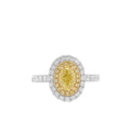 Anillo de Compromiso Diamante amarillo 1CT 18k - PALESSI