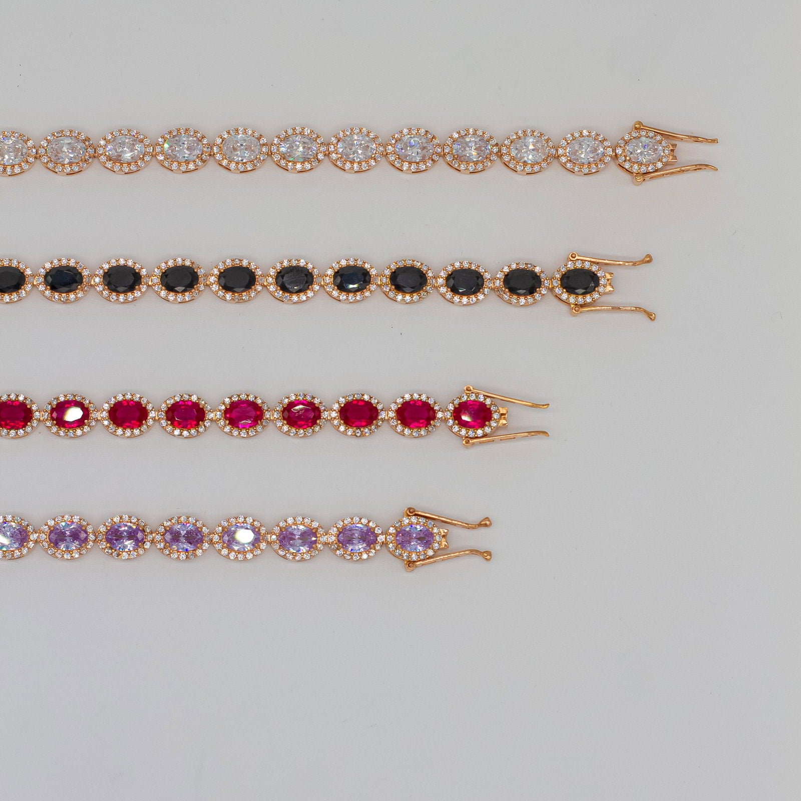 BRAZALETE CON MOISSANITA 18K - PALESSI
