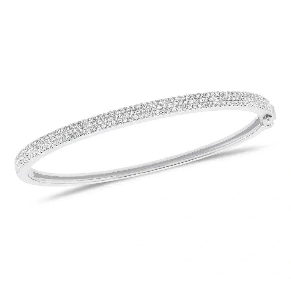 Brazalete Pave 18k 3 filas - PALESSI