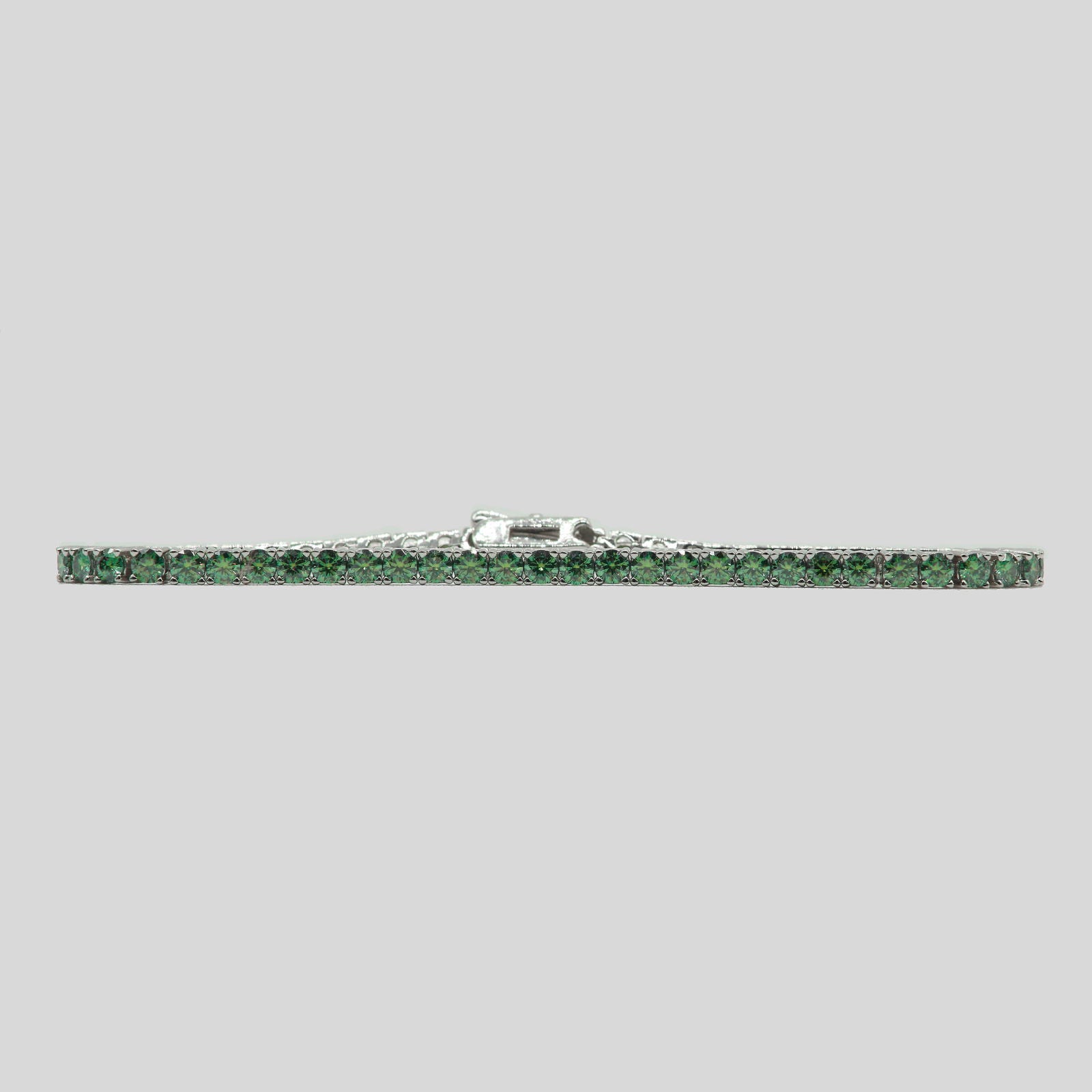 Brazalete Tennis Green Emerald - PALESSI