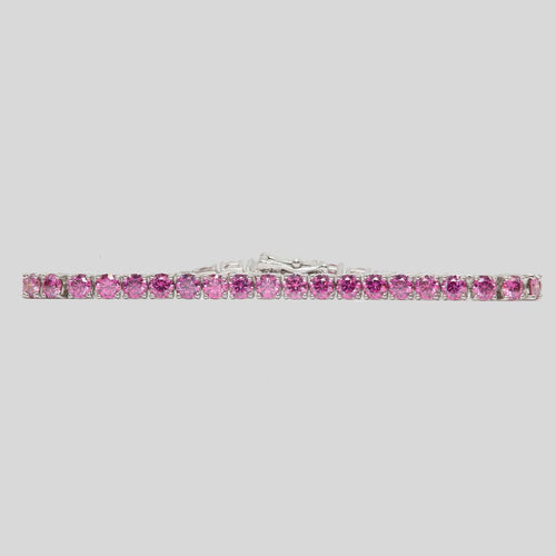 Brazalete Tennis Rose Velvet - PALESSI