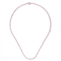 Cadena de Corazones con Diamantes Rosas 18k - PALESSI
