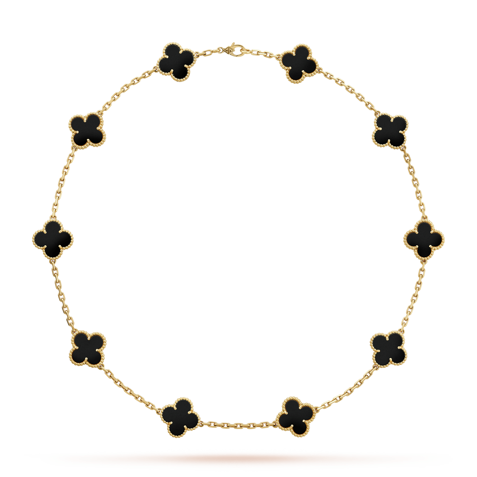 Collar Alhambra 10/20 motif Black - PALESSI