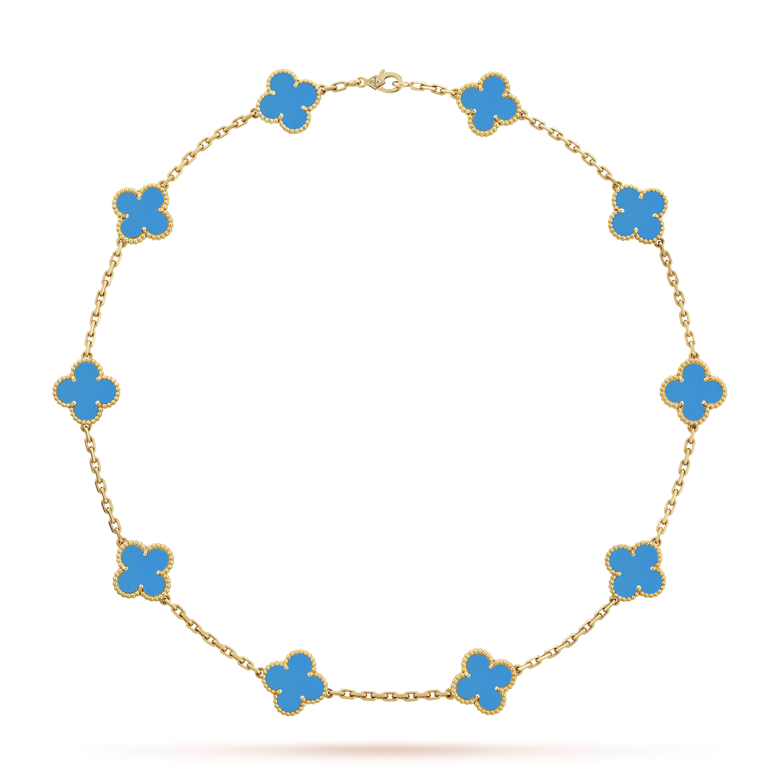 Collar Alhambra 10 motif Blue - PALESSI