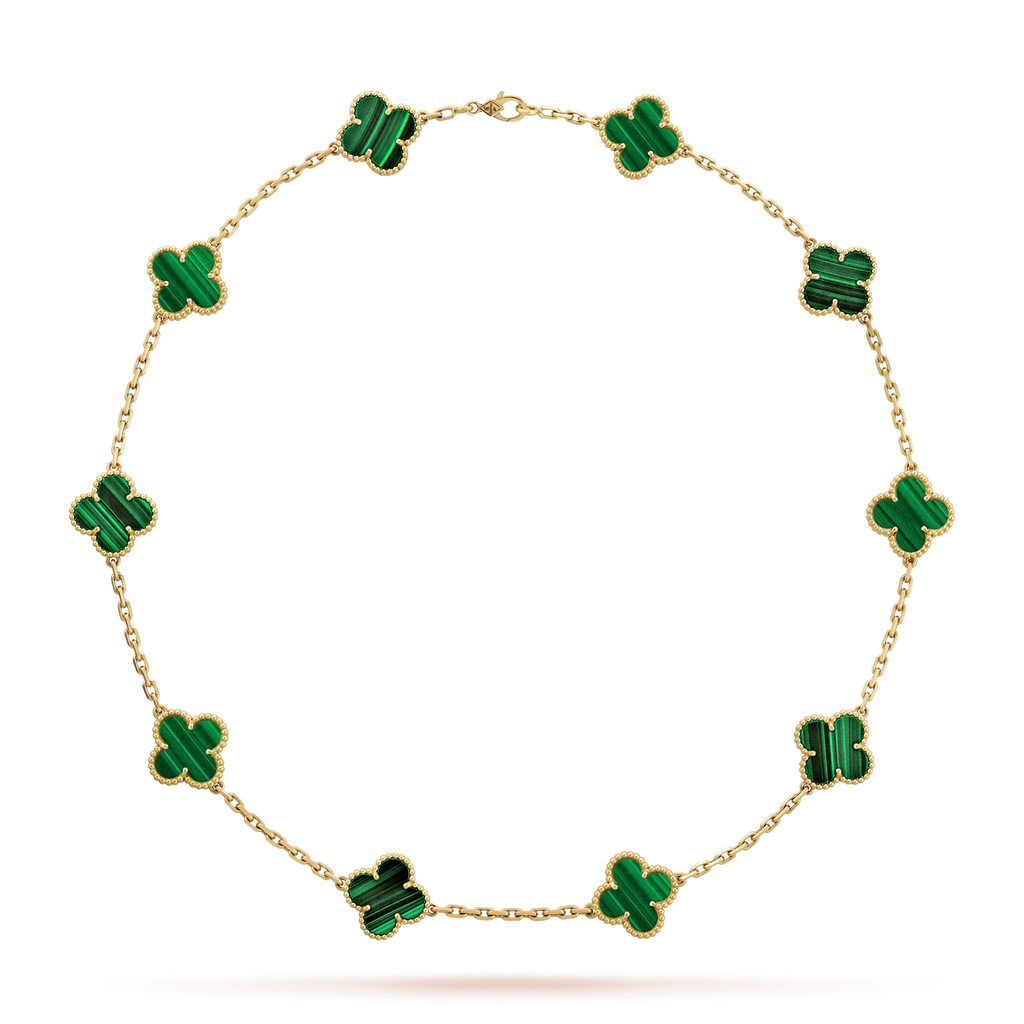 Collar Alhambra 10 motif Green - PALESSI