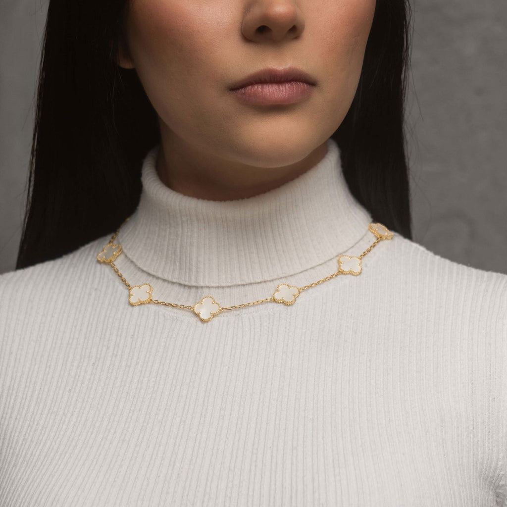 Collar Alhambra 10 motif Pearl 2 - PALESSI