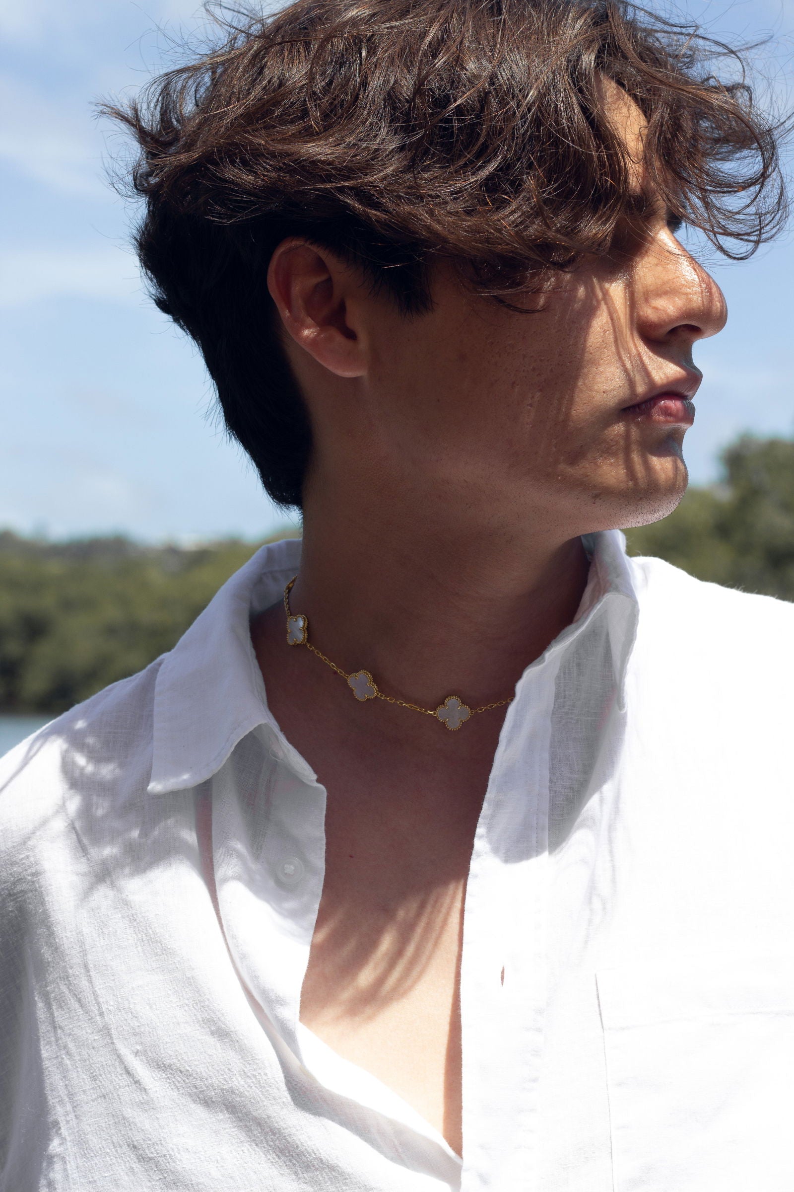 Collar Alhambra 10 motif Pearl 2 - PALESSI