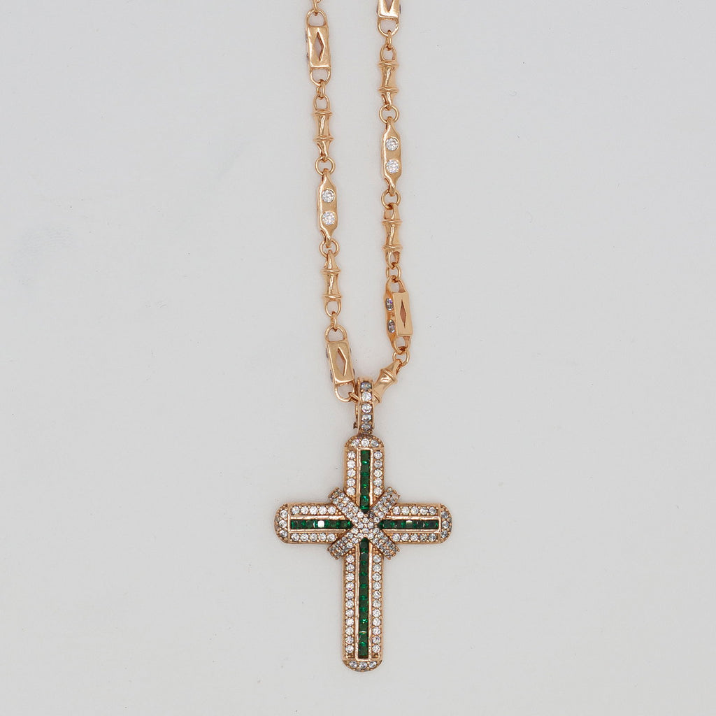 Conjunto Cadena & Cruz 18K - PALESSI