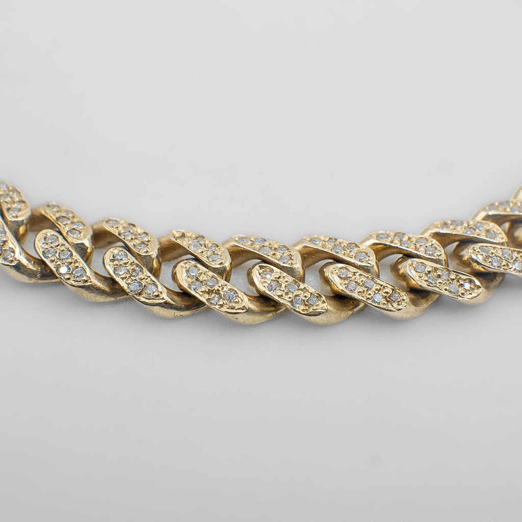 Collar Miami Cuban Ice 18k - PALESSI
