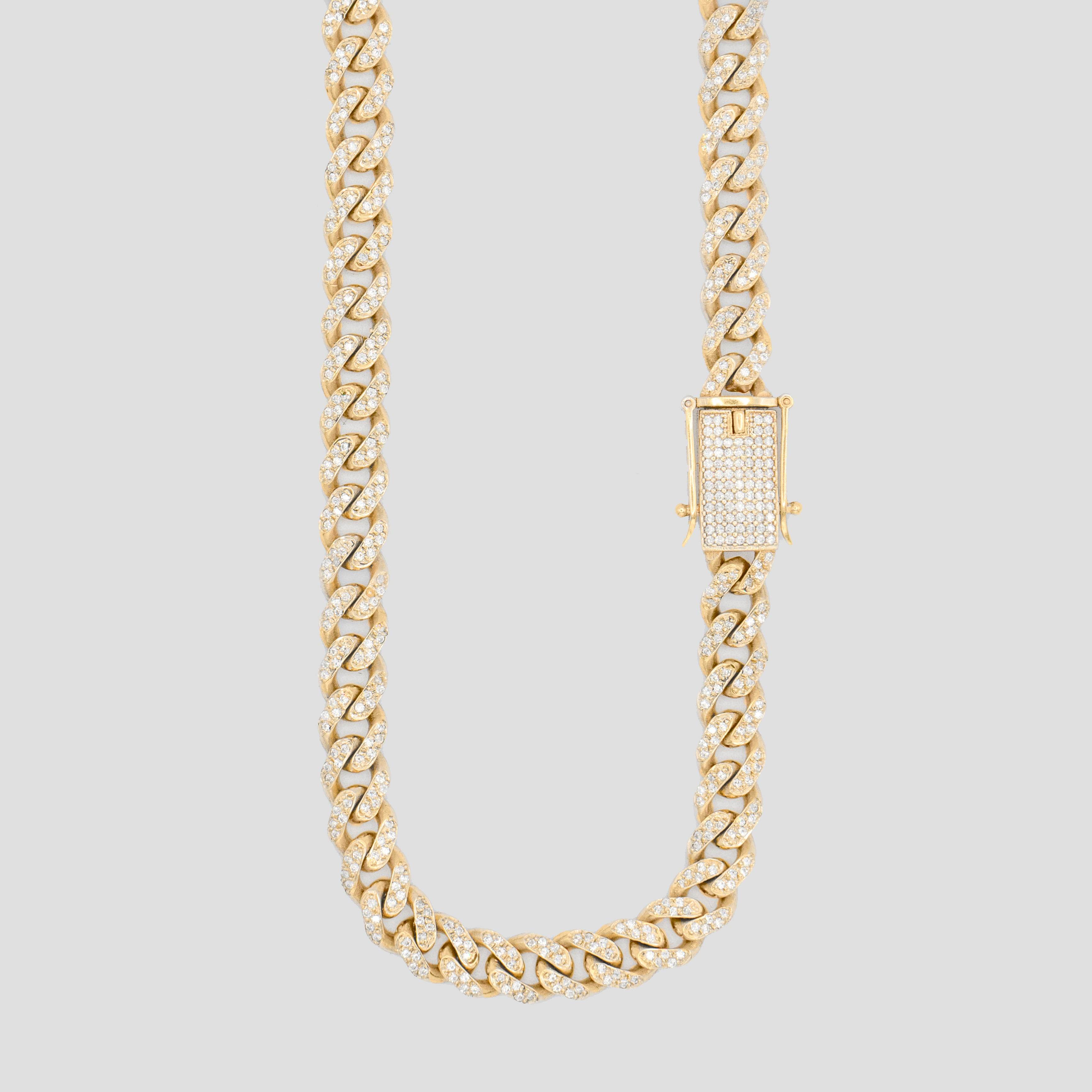 Collar Miami Cuban Ice 18k - PALESSI