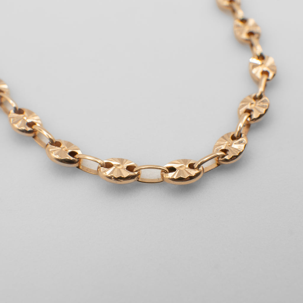 Cadena Gucci Diamantada Oro 18k