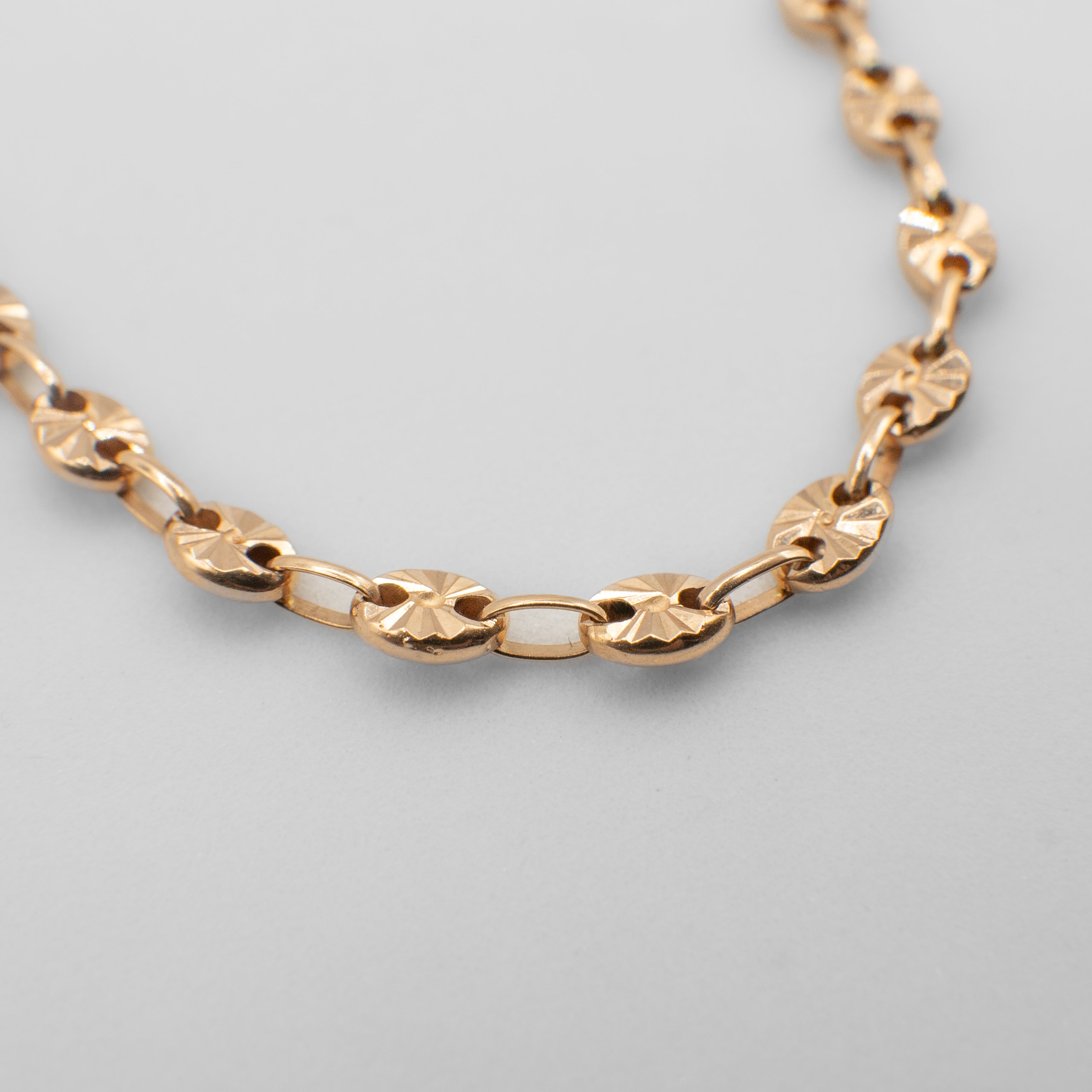 Cadena Gucci Diamantada Oro 18k