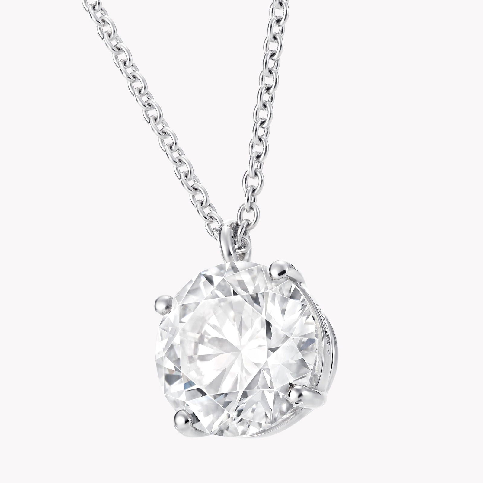 Dije Solitario en Oro 18k con Diamante - PALESSI