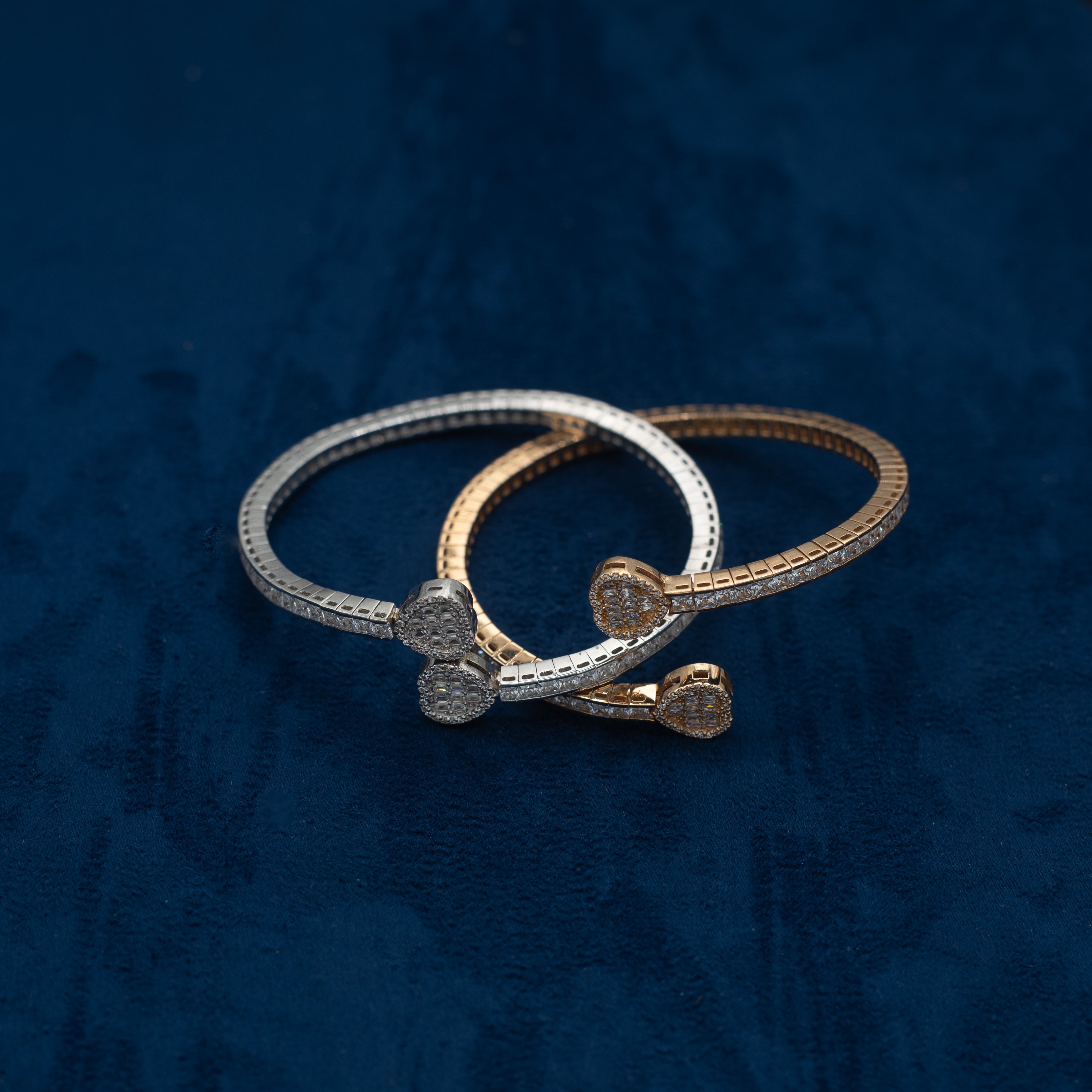 Hearts Bracelet 18k