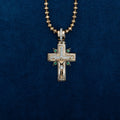 Cruz con esmeralda y diamantes - PALESSI