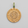 Dije Calendario Azteca 18K