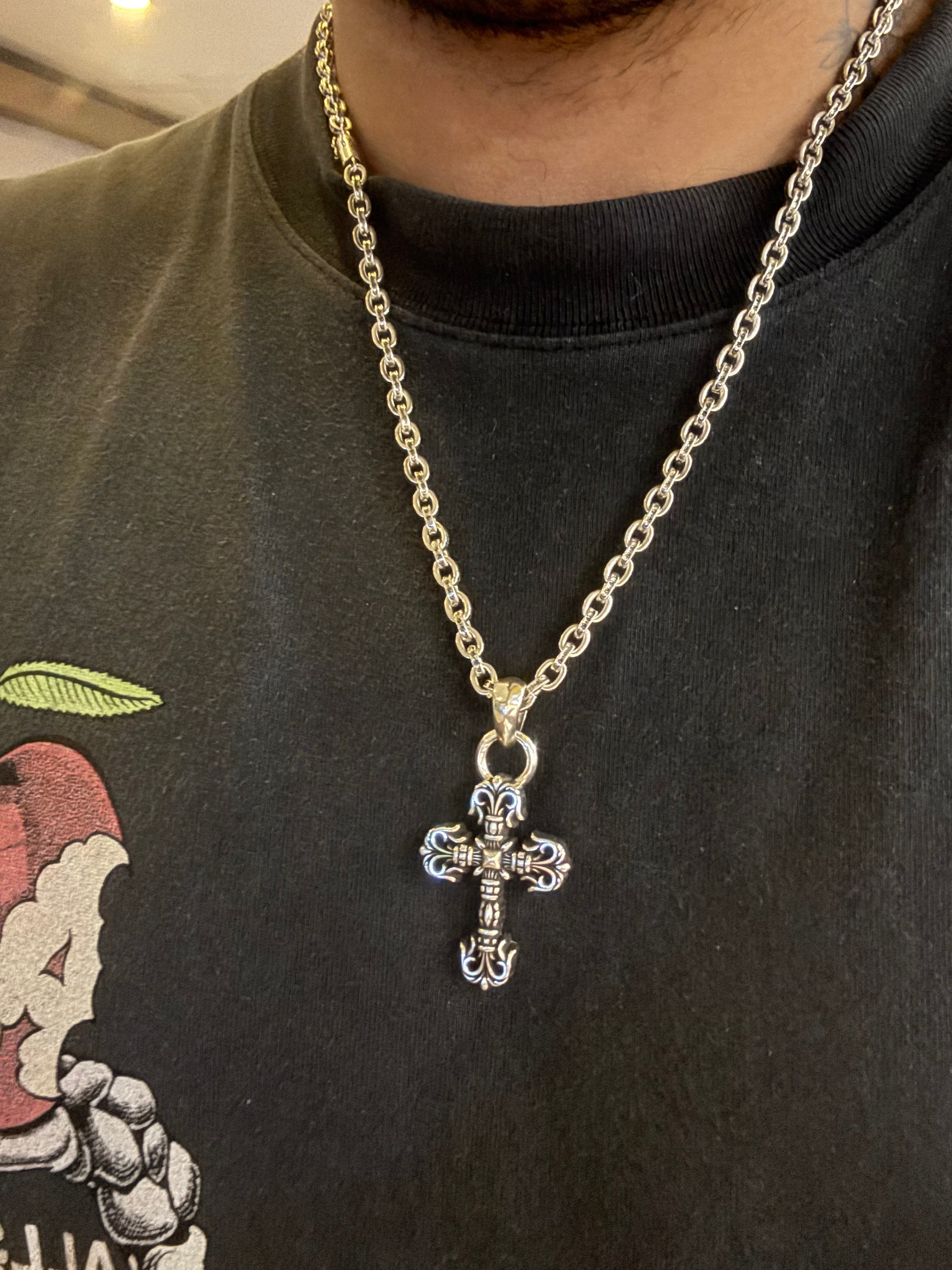 Paper Chain + Cruz Chrome Hearts