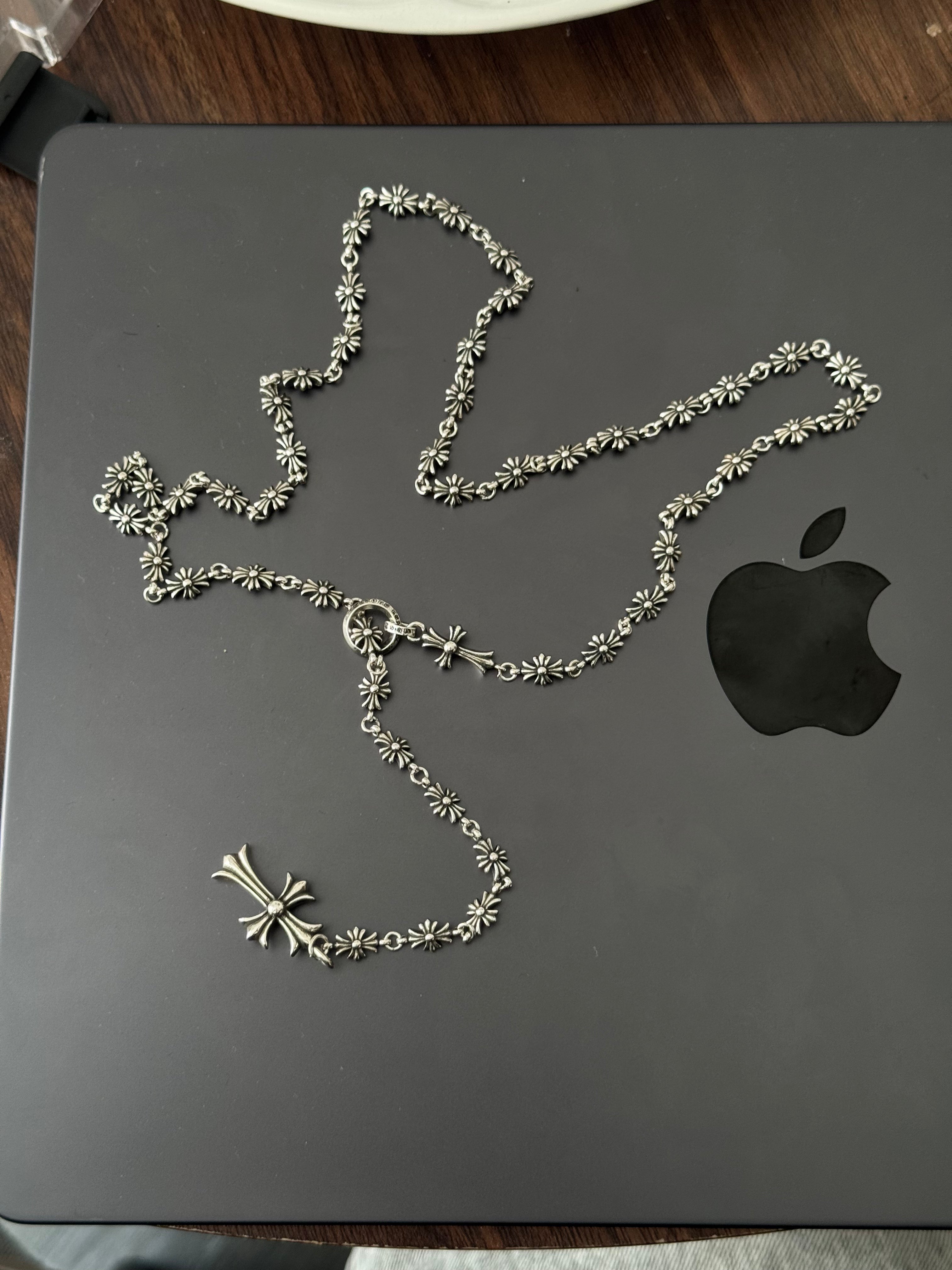 Collar con Cruz Chrome Hearts