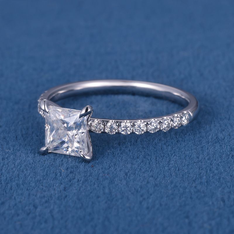 Eternity Solitaire 18k Designed By Palessi