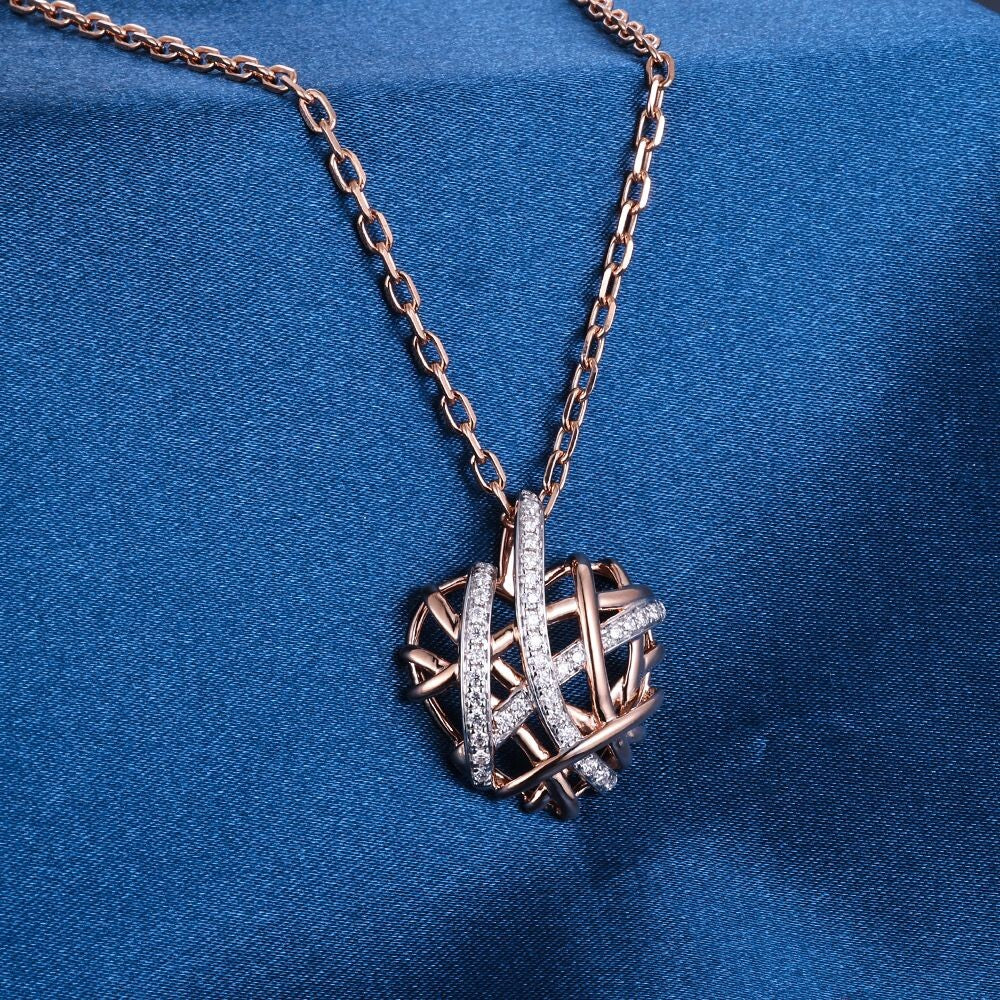 Dije de Corazón con cadena