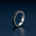 Black Duality Eternity Ring - PALESSI