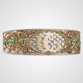 Brazalete Filigrana Monograma 18K vista frontal