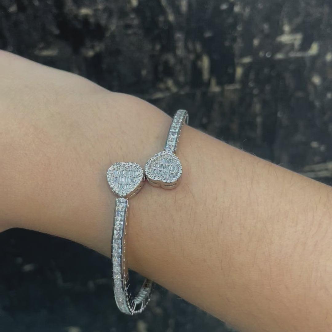 Hearts Bracelet 18k